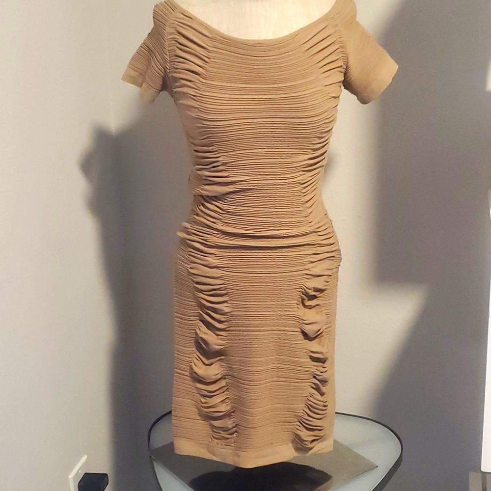 Prime Cut One Size Nylon Cut Out Dress